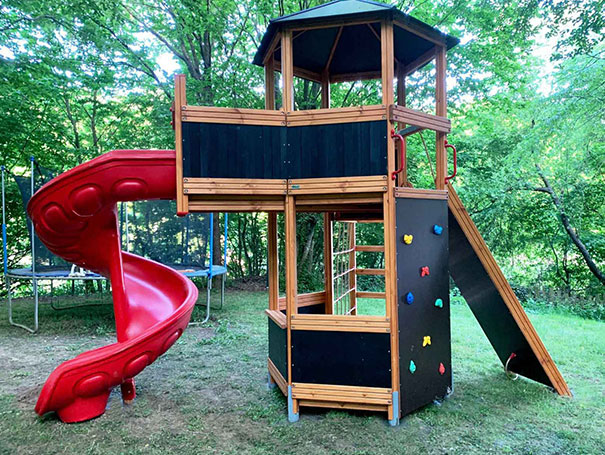 Hexagonal Rope Playground Hexagon Earth Nature | Europe Playgrounds